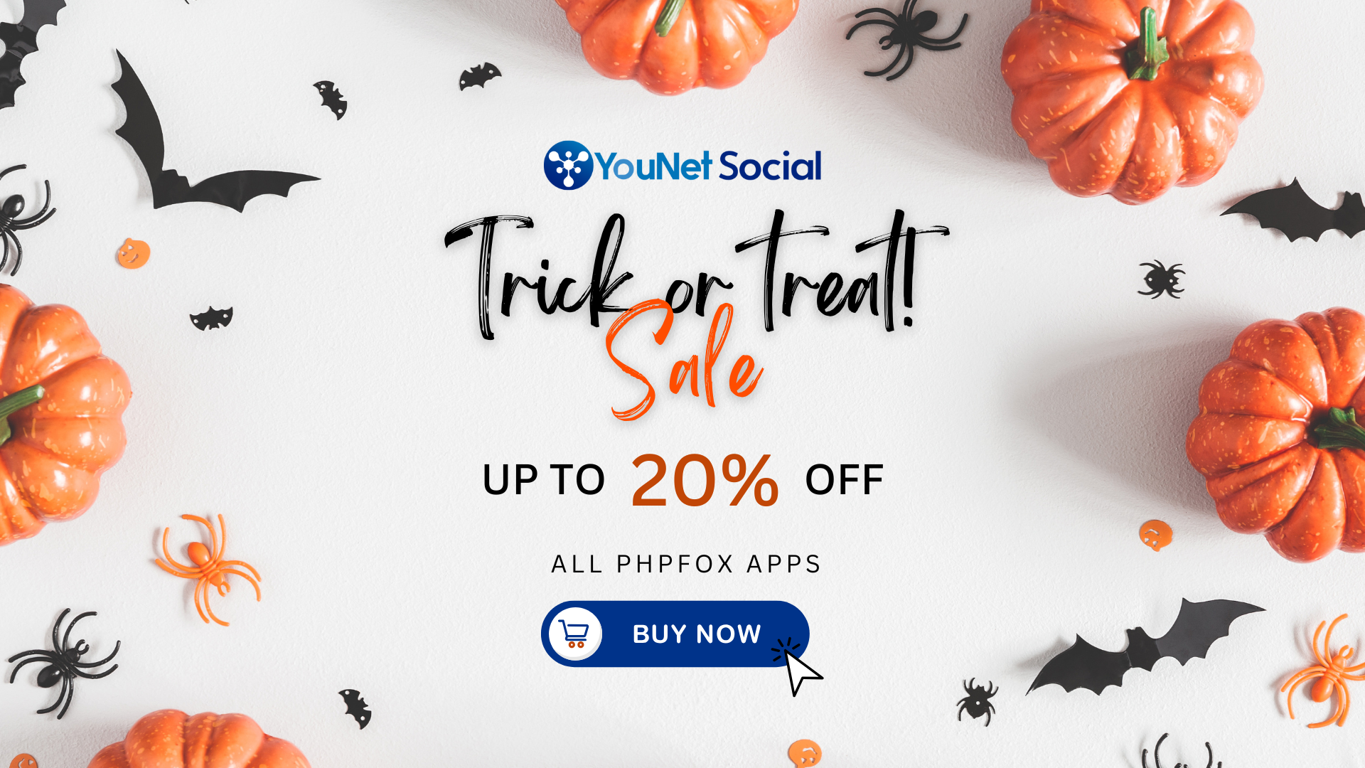 Spook-tacular Deals: Get Up to 20% Off phpFox Apps This Halloween!