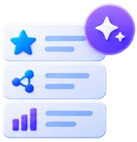 Recommend actions – illustration