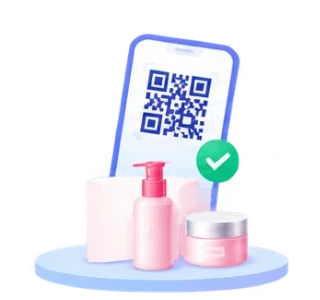 Unboxing QR onboarding – illustration