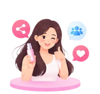 Micro-KOC social affiliate – illustration